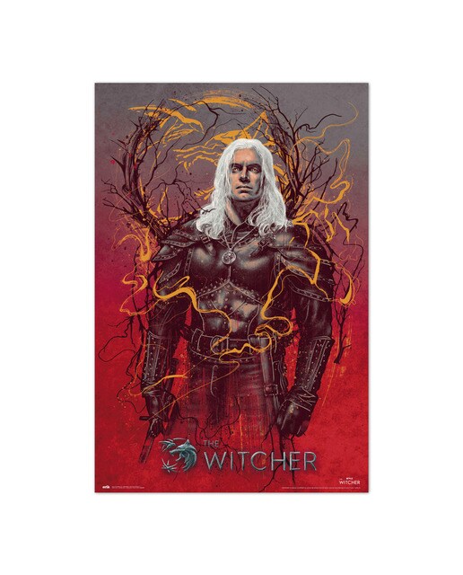 Póster The Witcher Gerald De Rivia 1