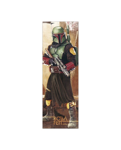 Póster De Puerta Star Wars Boba Fett 1