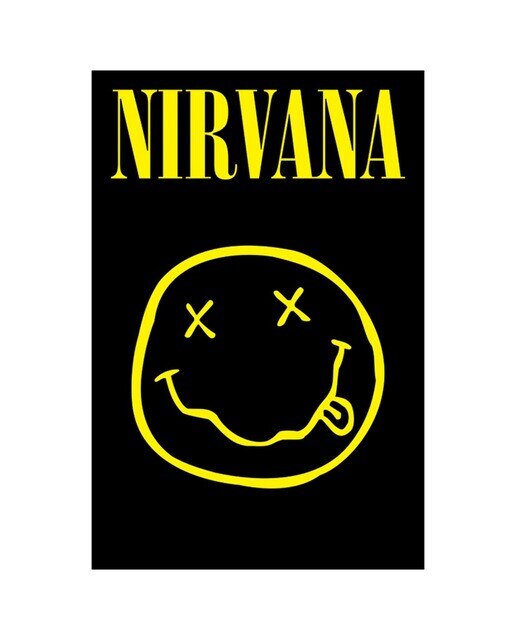 Póster Nirvana Logo 1