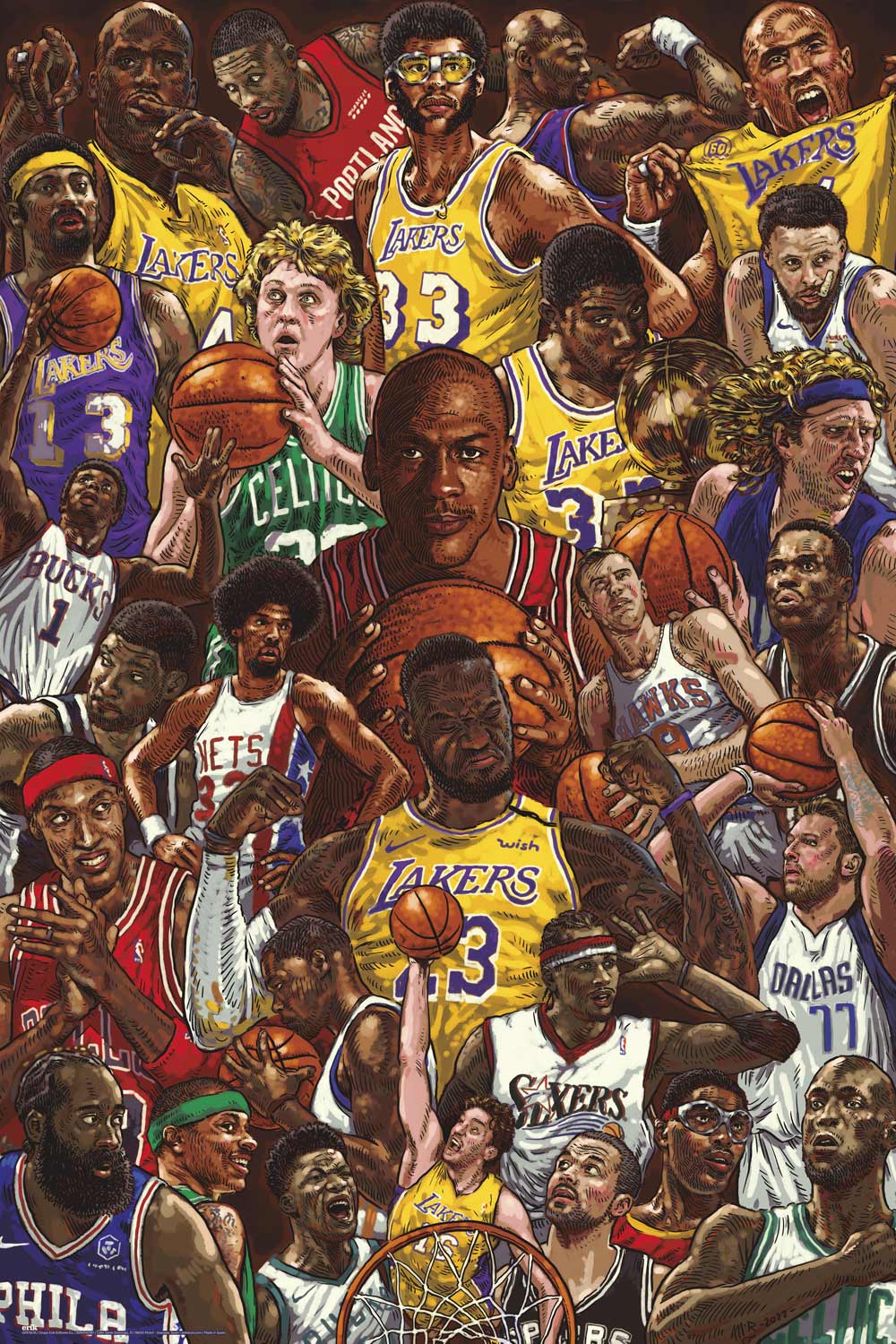Imagem 0 de Poster NBA