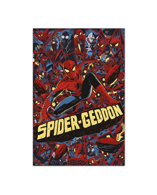 Imagem 0 de Poster Spider-Geddon Spiderman Marvel