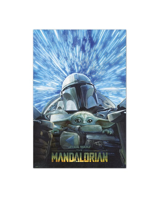 Poster Hyperspace The Mandalorian Star Wars 1