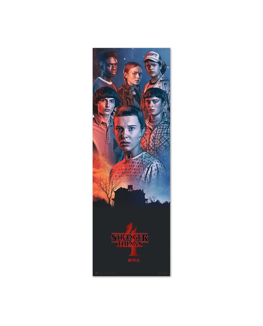 Poster Porta Stranger Things T4 1