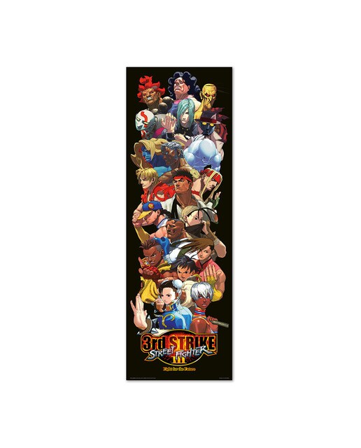 Poster Porta Characters Street Fighter 1