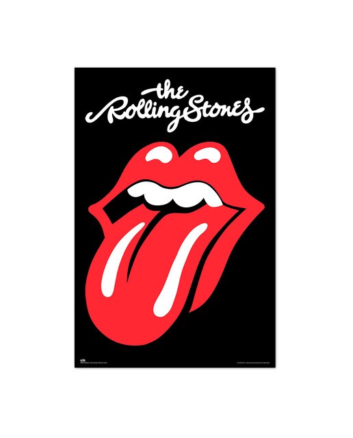Poster Rolling Stones Logo Erik 1