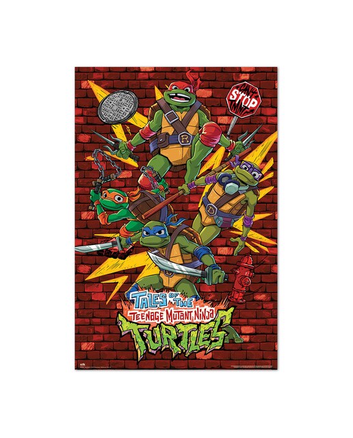 Póster Tortugas Ninja Erik 1