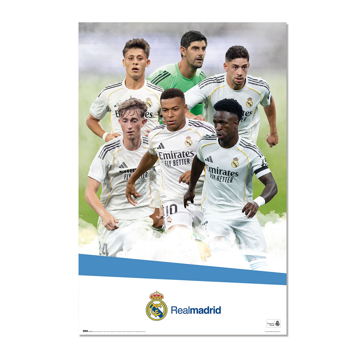 Grupo Erik - Póster Real Madrid 2025-2026 Erik.