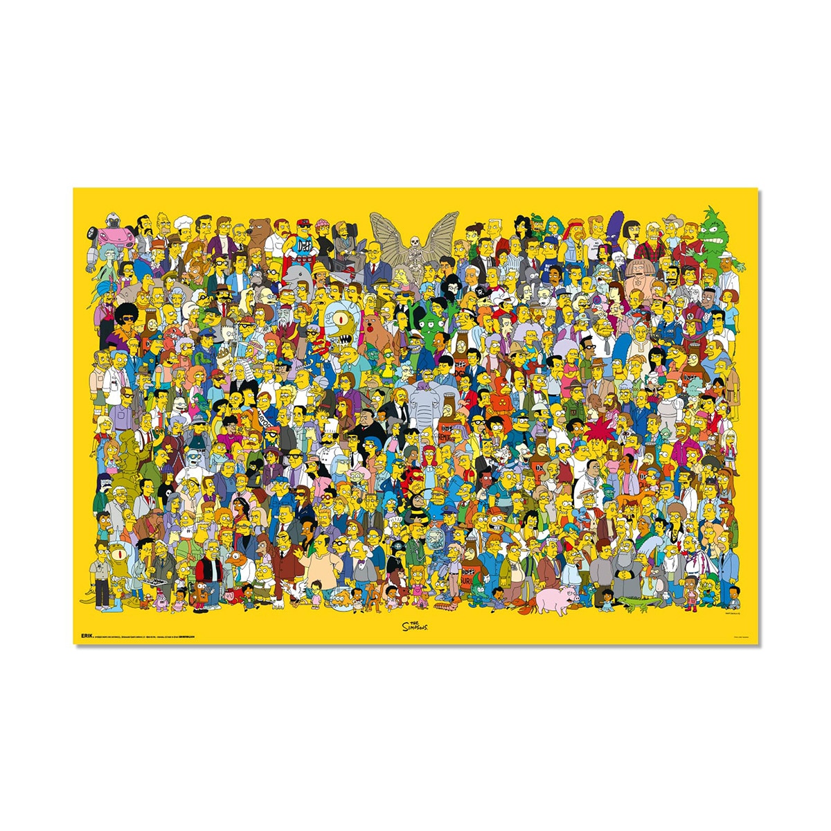 Grupo Erik - Póster Los Simpsons Erik.