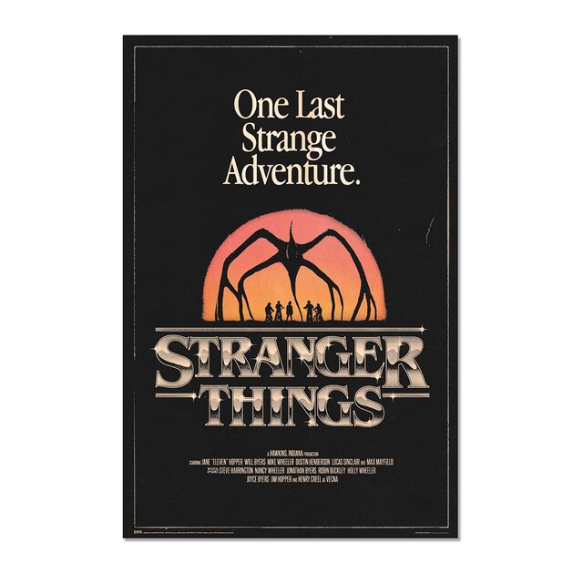 Póster Stranger Things Temporada 5 Erik