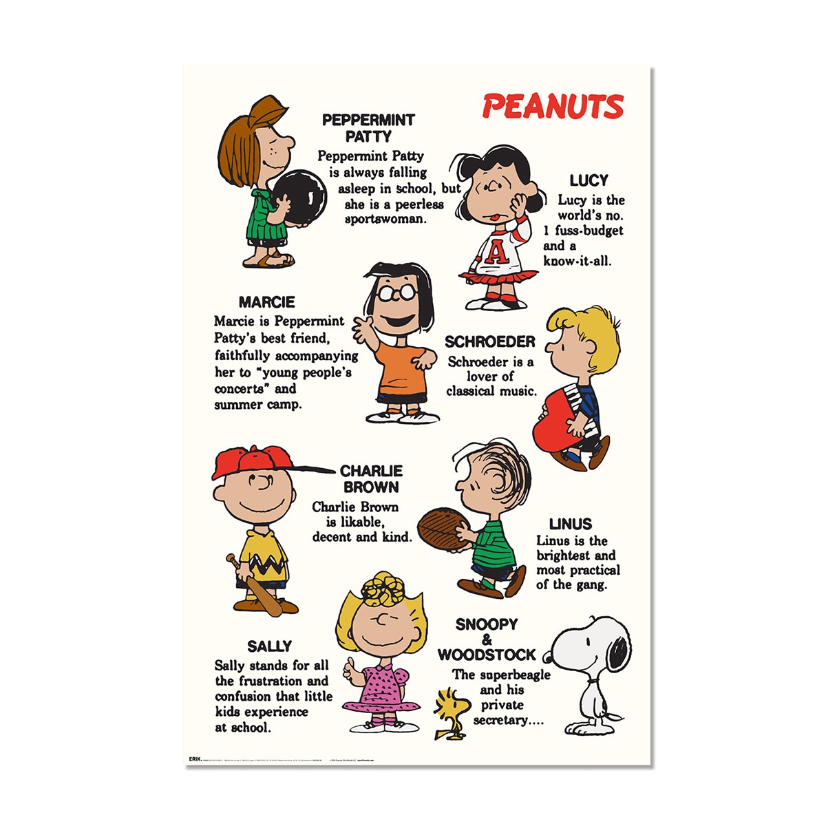 Grupo Erik - Póster Snoopy Erik.