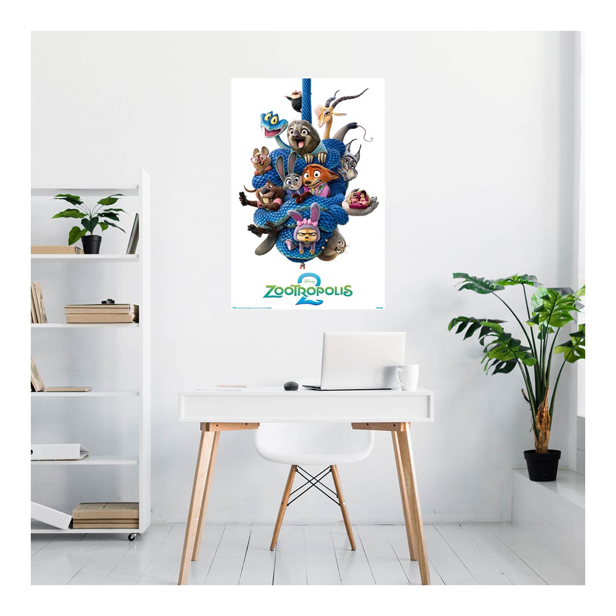 Imagen 2 de Póster Zootropolis 2 Disney Erik Blanco