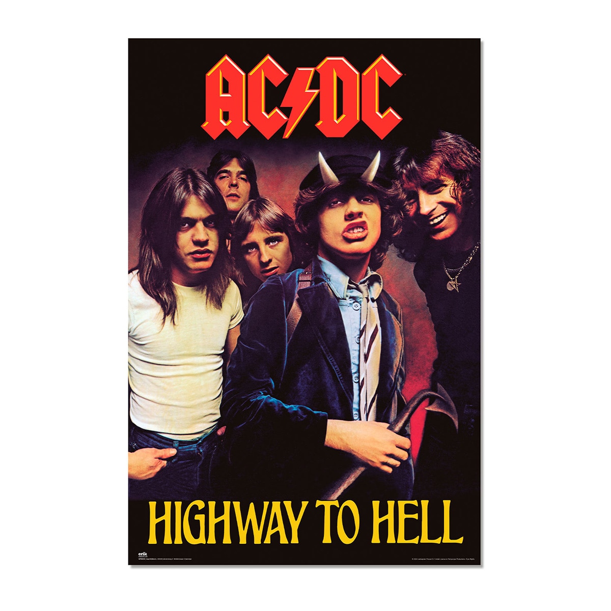 Poster Ac/Dc Highway To Hell Erik Preto-1