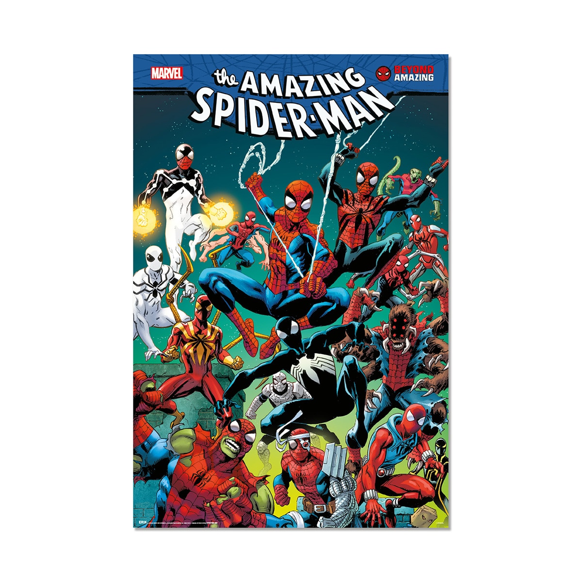 Imagen 1 de Póster Spiderman Telaraña Marvel Erik