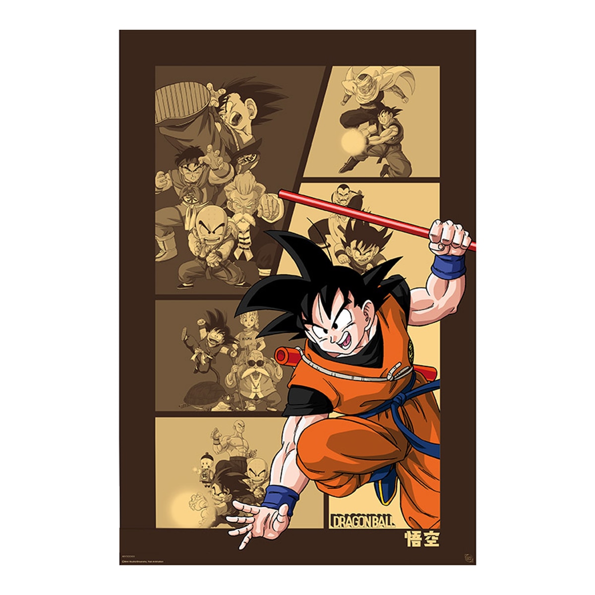Erik - Póster Dragon Ball Goku Retro Dragon Ball Erik.