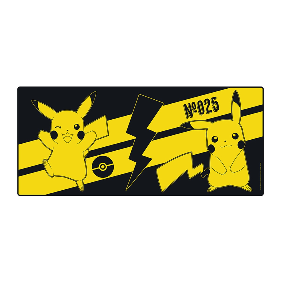 Alfombrilla XXL Pikachu Pokemon Abysse Corp 1