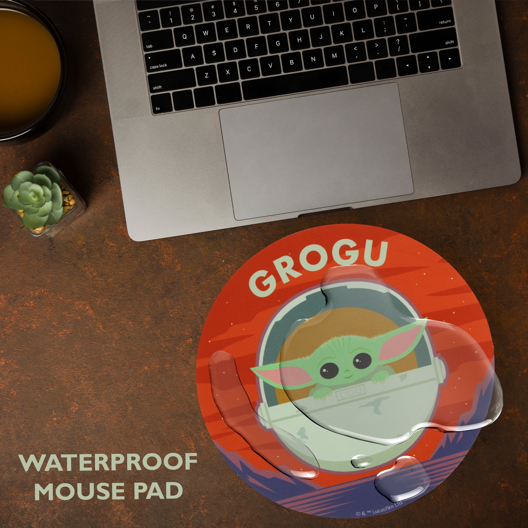 Tapete de rato Grogu El Mandalorian Star Wars Wondee 4
