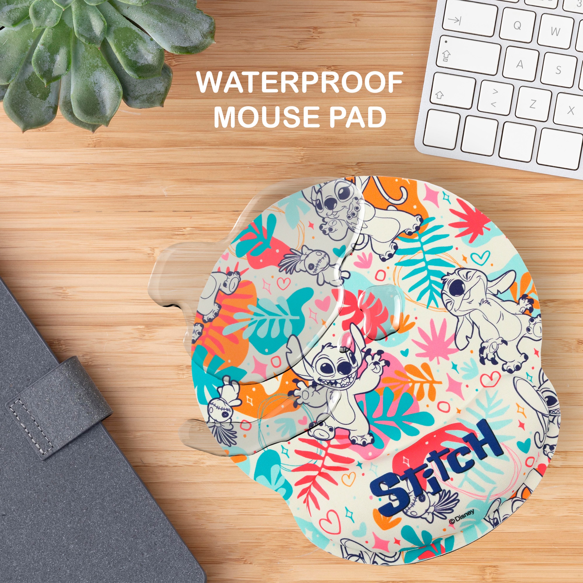 Tapete ergonómico Gel Stitch Disney Wondee 4
