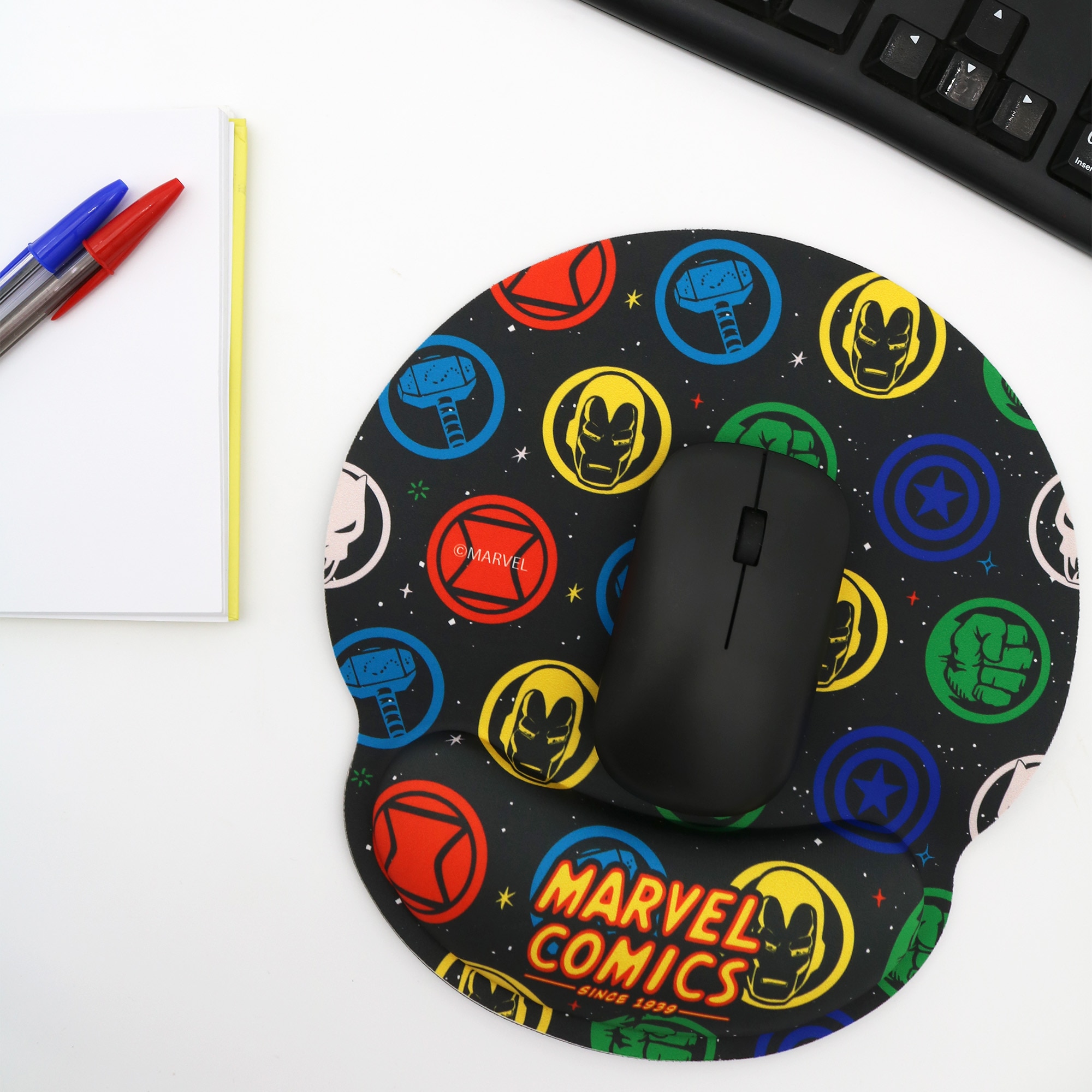 Tapete ergonómico Gel Marvel Wondee 2