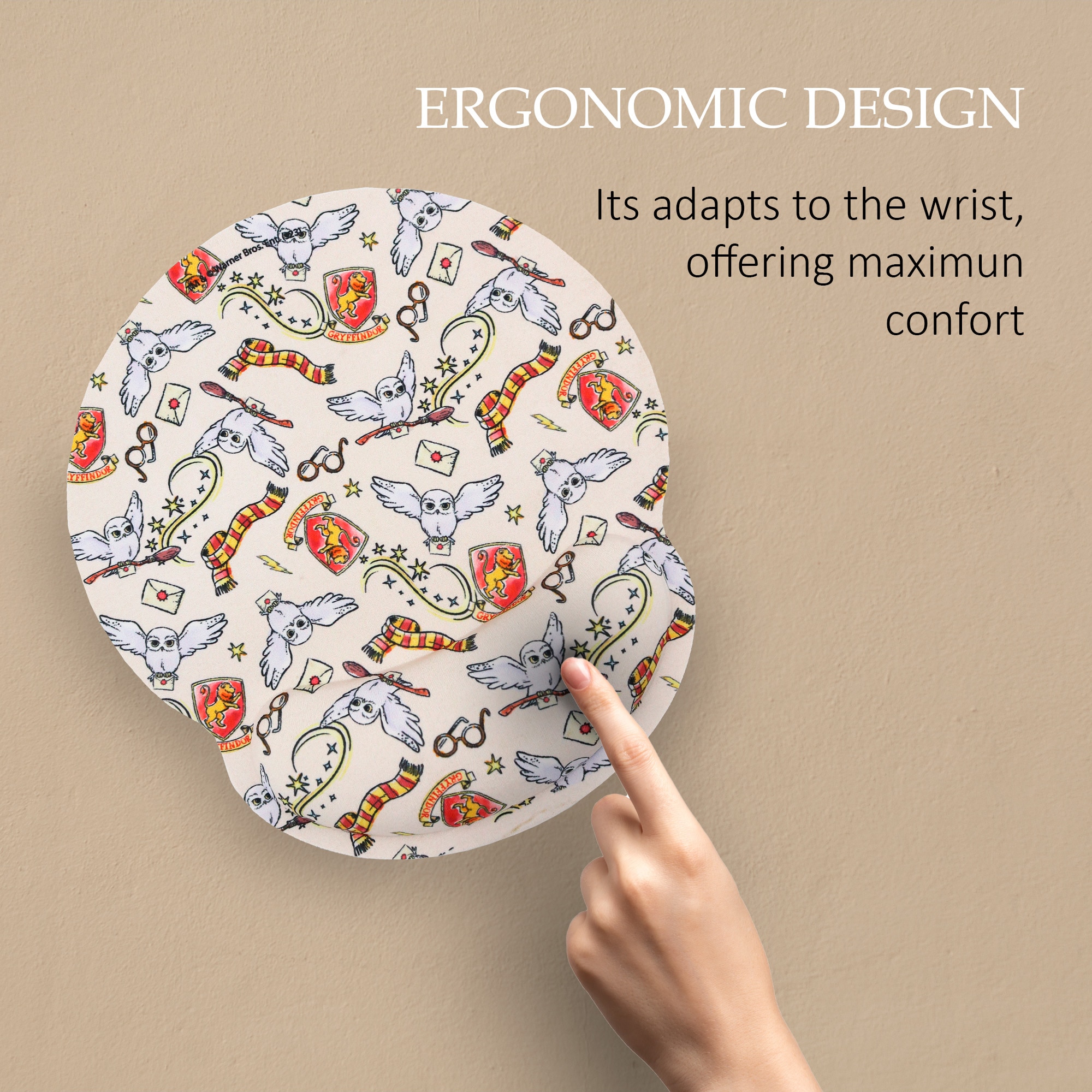 Tapete ergonómico Gel Harry Potter Wondee 5