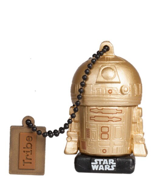 Imagem 0 de Memória USB Star Wars R2-D2 Edição Dourada 16 GB