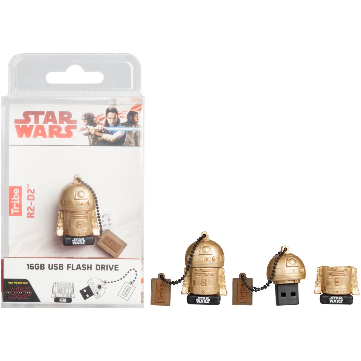 Memória USB Star Wars R2-D2 Edição Dourada 16 GB 2