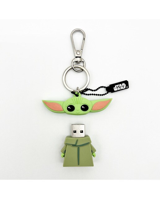 Memória USB 32 GB Grogu Porta-chaves The Mandalorian Star Wars 3