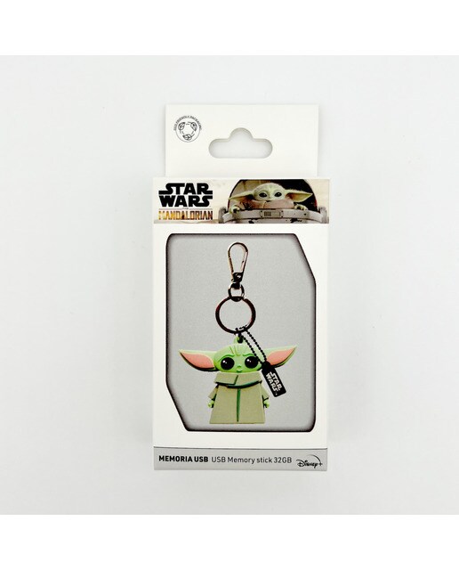 Memória USB 32 GB Grogu Porta-chaves The Mandalorian Star Wars 7