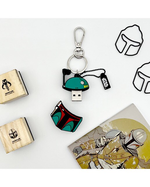 Memória USB 32 GB Boba Porta-chaves Star Wars 6