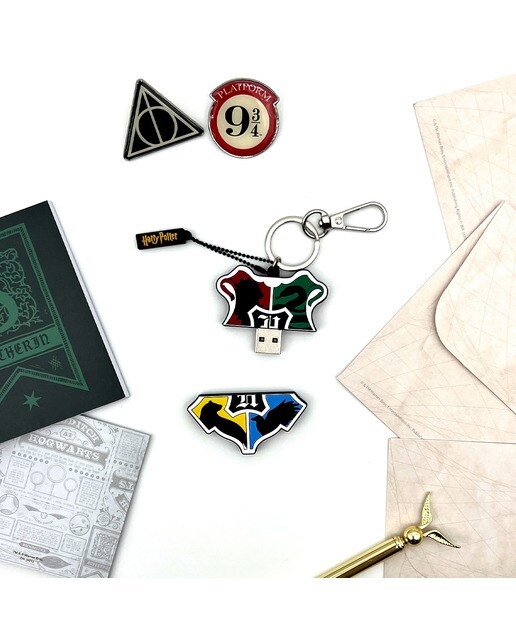 Memória USB 32 GB Hogwarts Porta-chaves Harry Potter 6