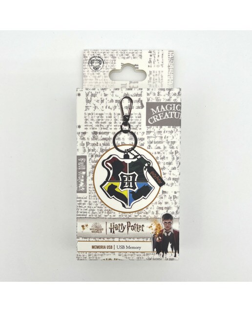 Memória USB 32 GB Hogwarts Porta-chaves Harry Potter 7