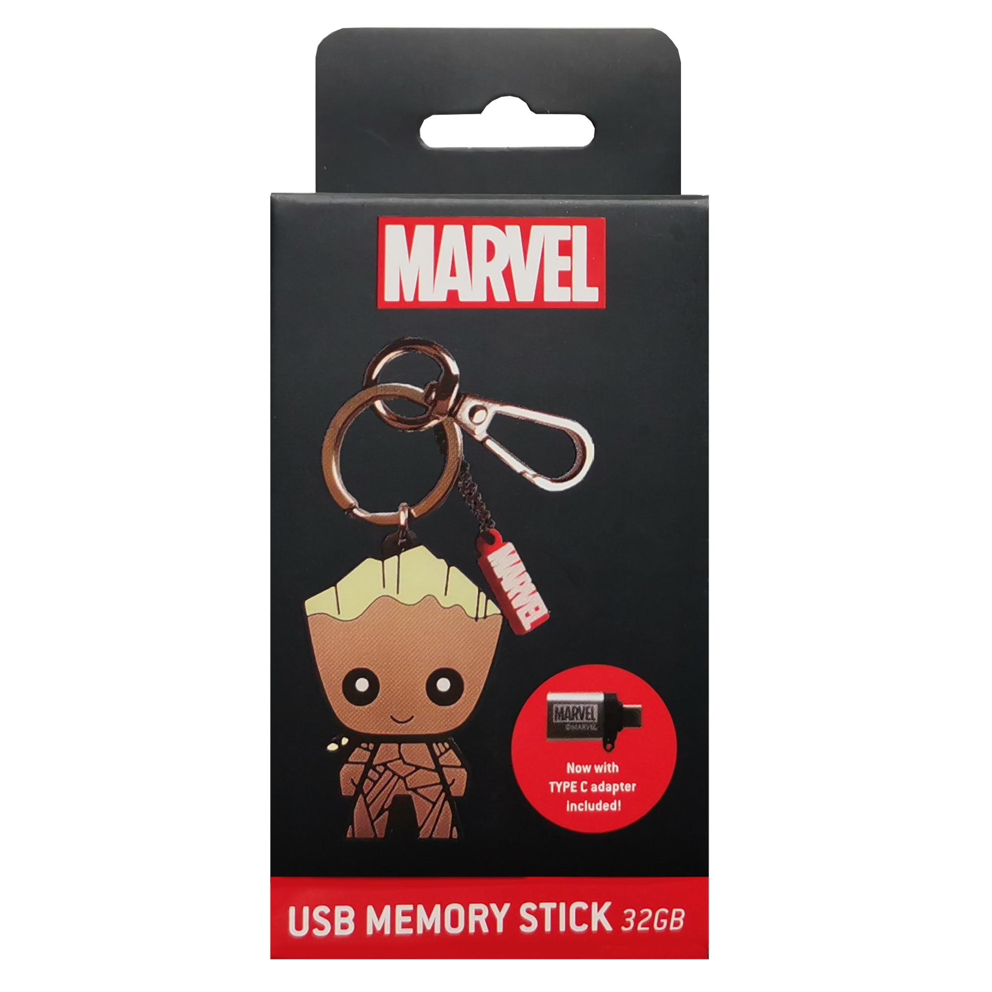 MEMORIA USB 32GB GROOT MARVEL Avengers 9