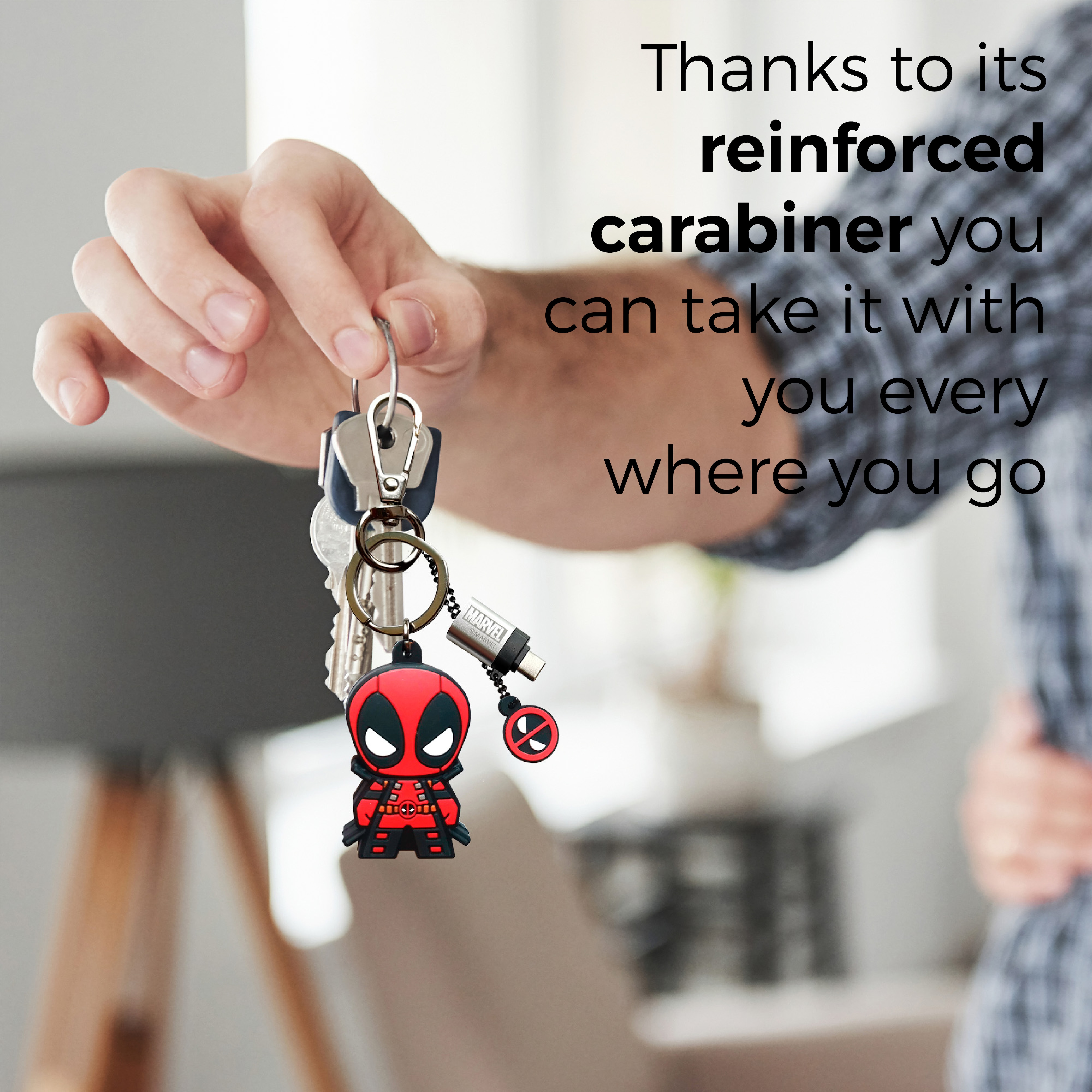 MEMORIA USB 32GB DEADPOOL MARVEL Avengers 7