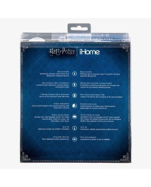 Auscultadores BT Hogwarts Casas Harry Potter 4