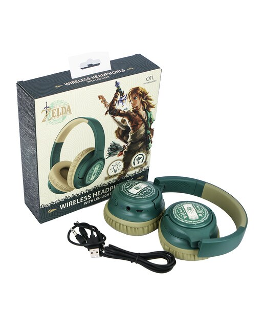 Imagem 0 de Auriculares Bluetooth com led Zelda Tears of the Kingdom