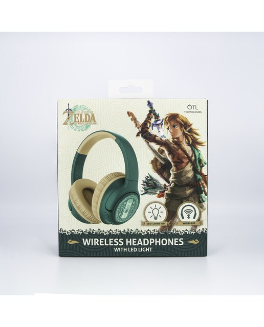 Auriculares Bluetooth com led Zelda Tears of the Kingdom 2