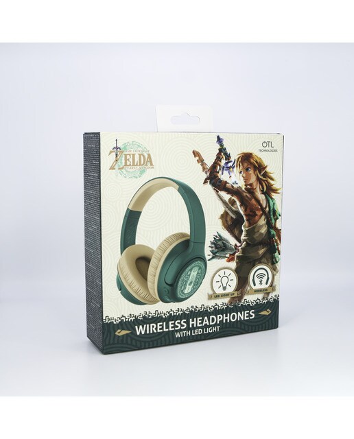 Auriculares Bluetooth com led Zelda Tears of the Kingdom 3