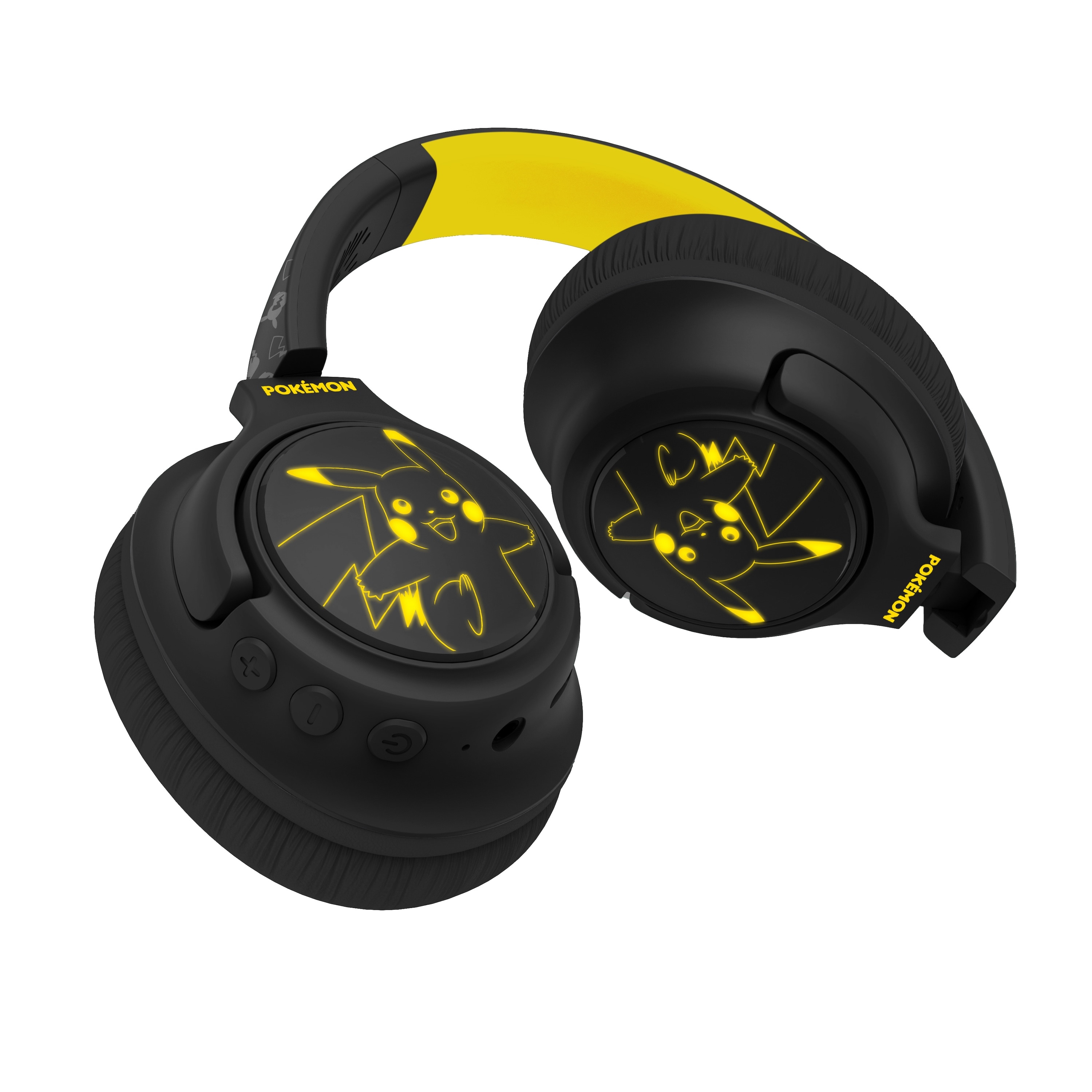 Auricular BT Led Pikachu Pokemon 2