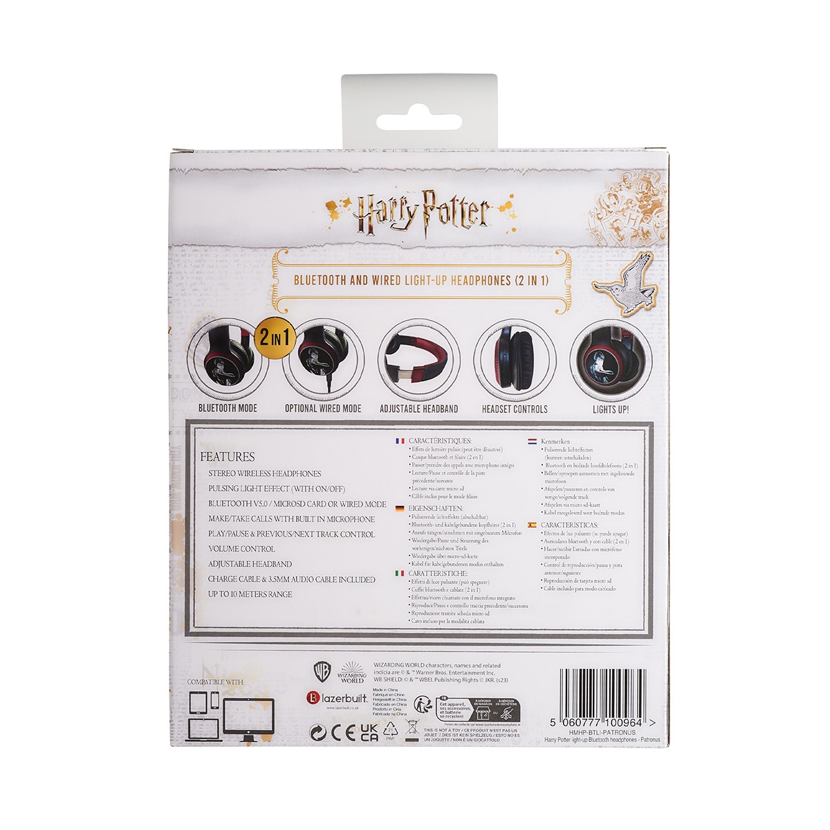 Auricular Bluetooth luz Harry Potter 10