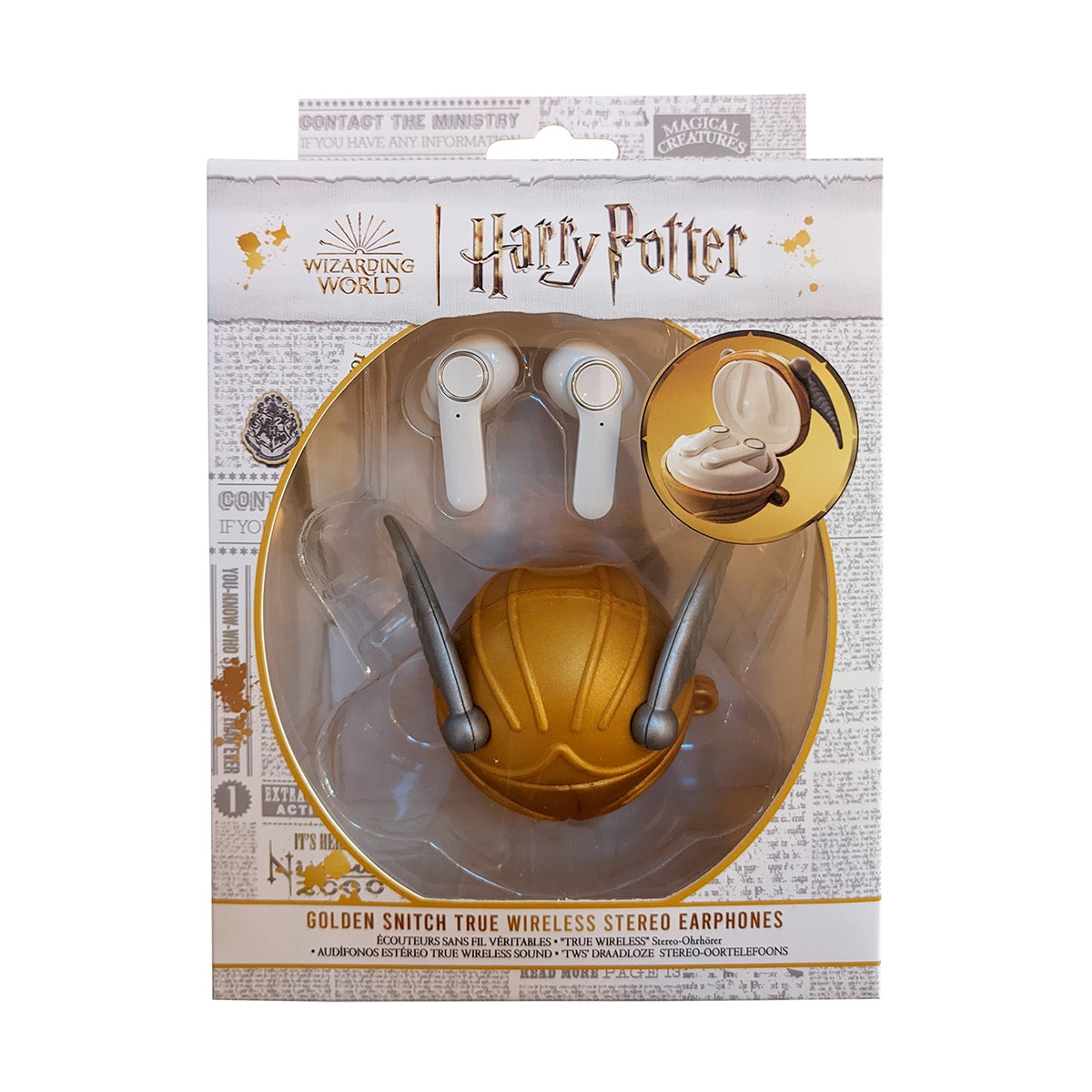 Auricular True Wireless Snitch Harry Potter 6
