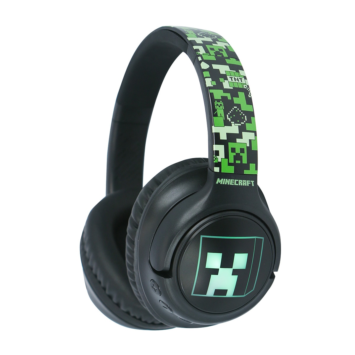 Auricuar Bt Led Minecraft OTL Preto-2