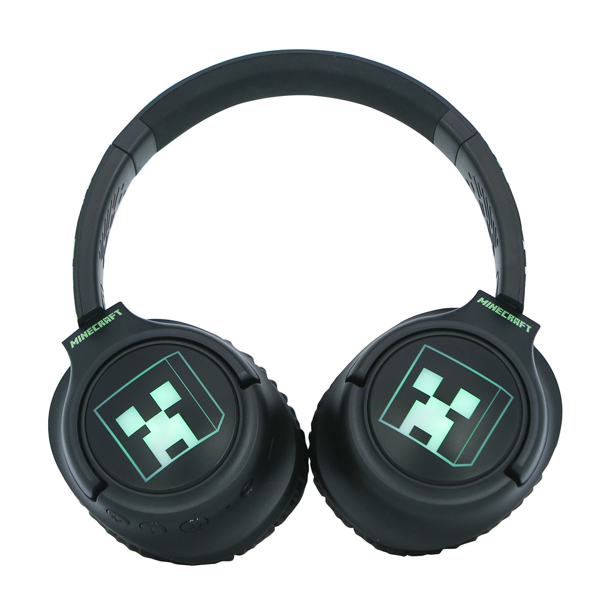 Auricuar Bt Led Minecraft OTL Preto-3