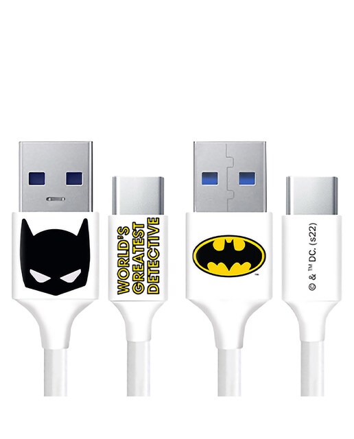 Cabo 3.0 USB Tipo C Batman DC Comics 2