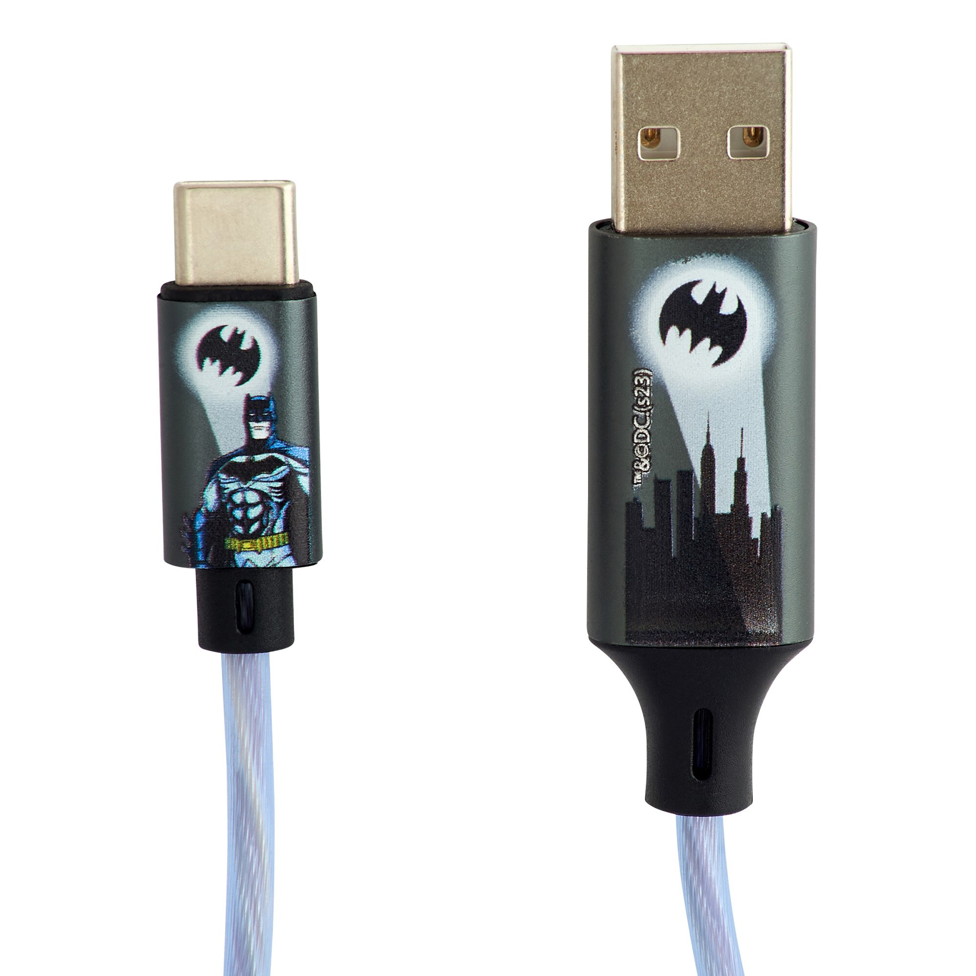 Cable Carga USB-Light Batman Dc Comics 2