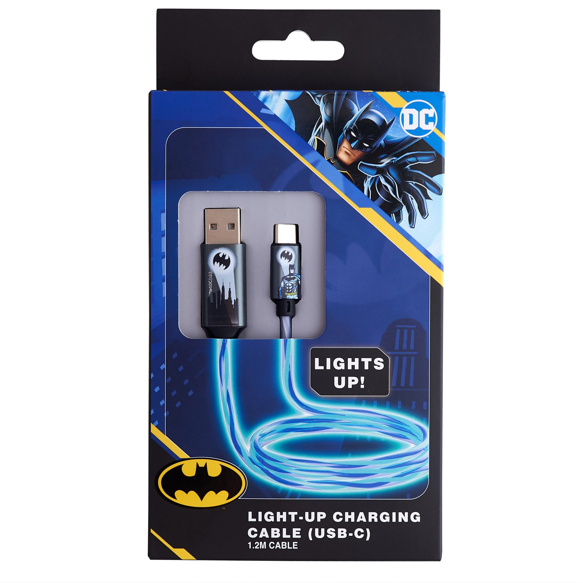Cable Carga USB-Light Batman Dc Comics 4
