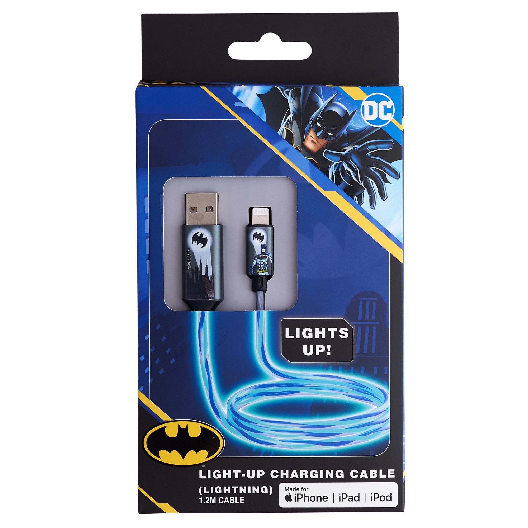 Cabo de carregamento USB-C Batman Dc Comics 4