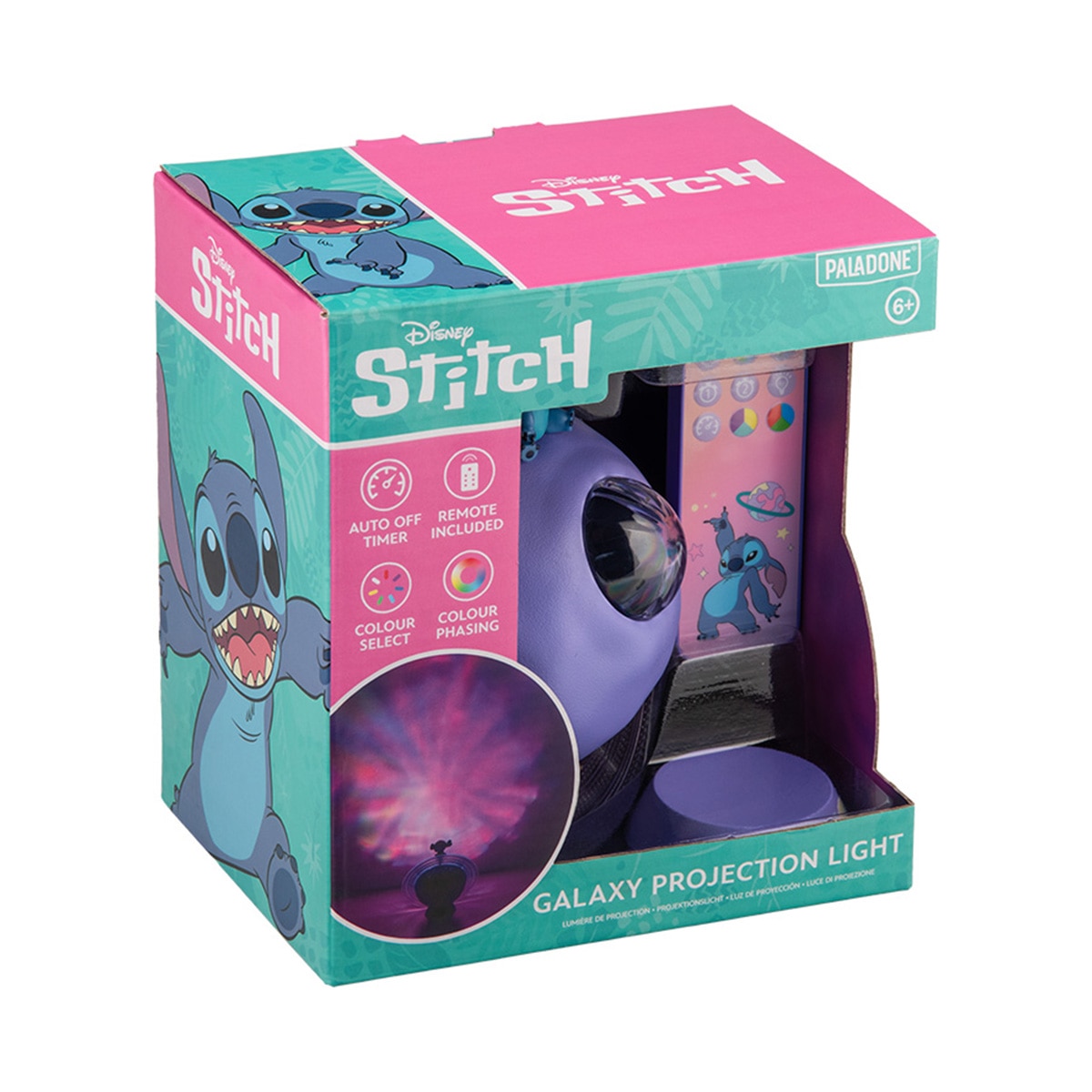 Projetor Galaxia Stitch Disney Lilo & Stitch Multicolor-2