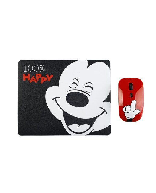 Pack Ratón + Alfombrilla Disney Mickey Mouse 2