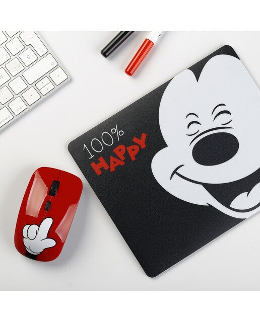 Pack Ratón + Alfombrilla Disney Mickey Mouse 7