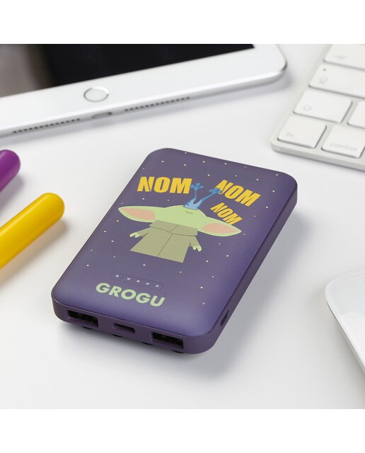 Powerbank Wrlss Grogu Star Wars The Mandalorian - 5000 Mah 7