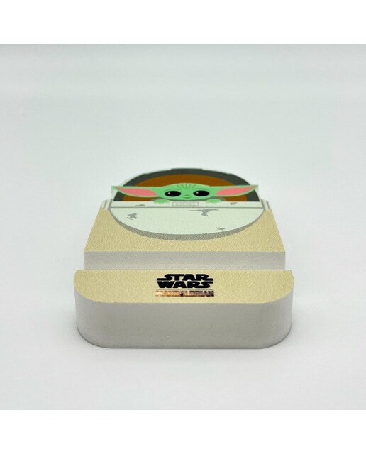 Suporte de Telemóvel Madeira Grogu The Mandalorian Star Wars Wondee 2